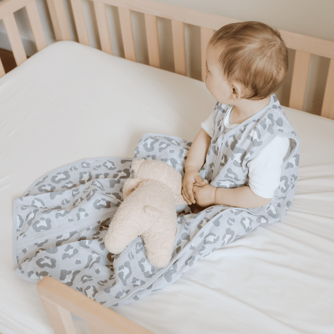 Musselin Schlafsack 0.5 TOG | Leo Grau