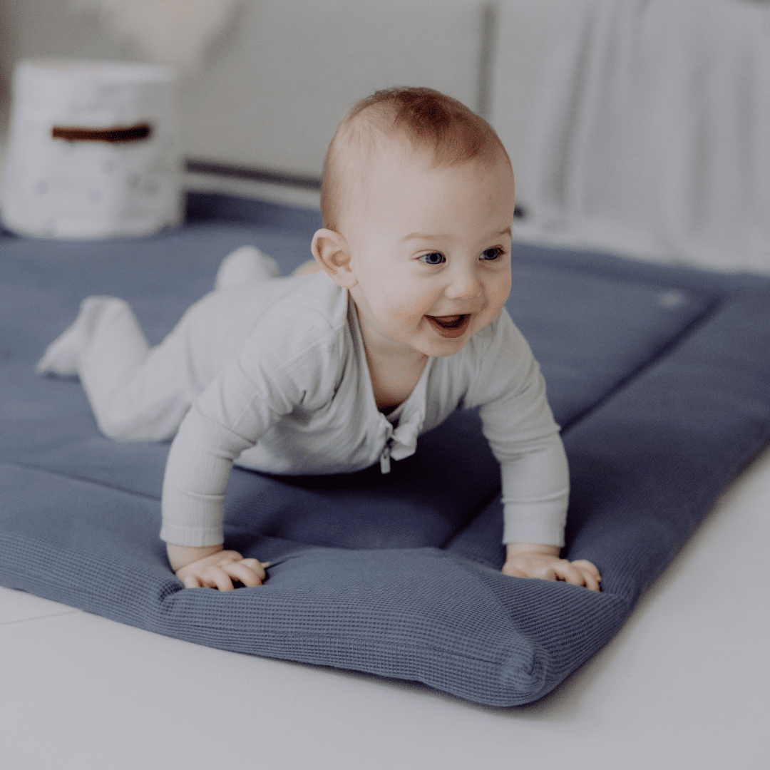 Krabbeldecke | Essential Blau