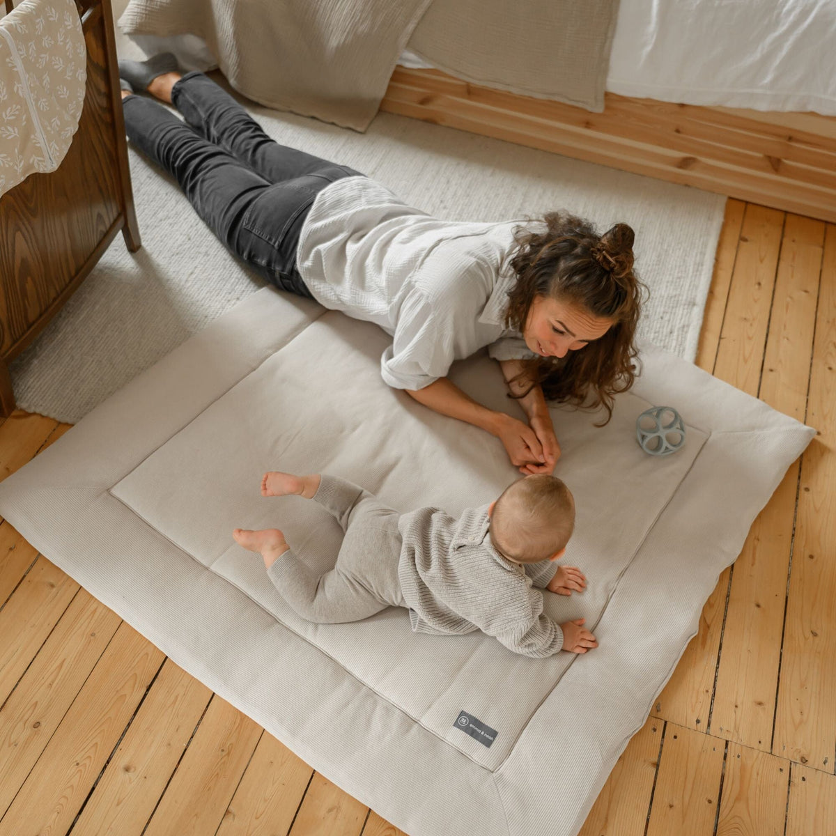 Krabbeldecke | Essential Beige