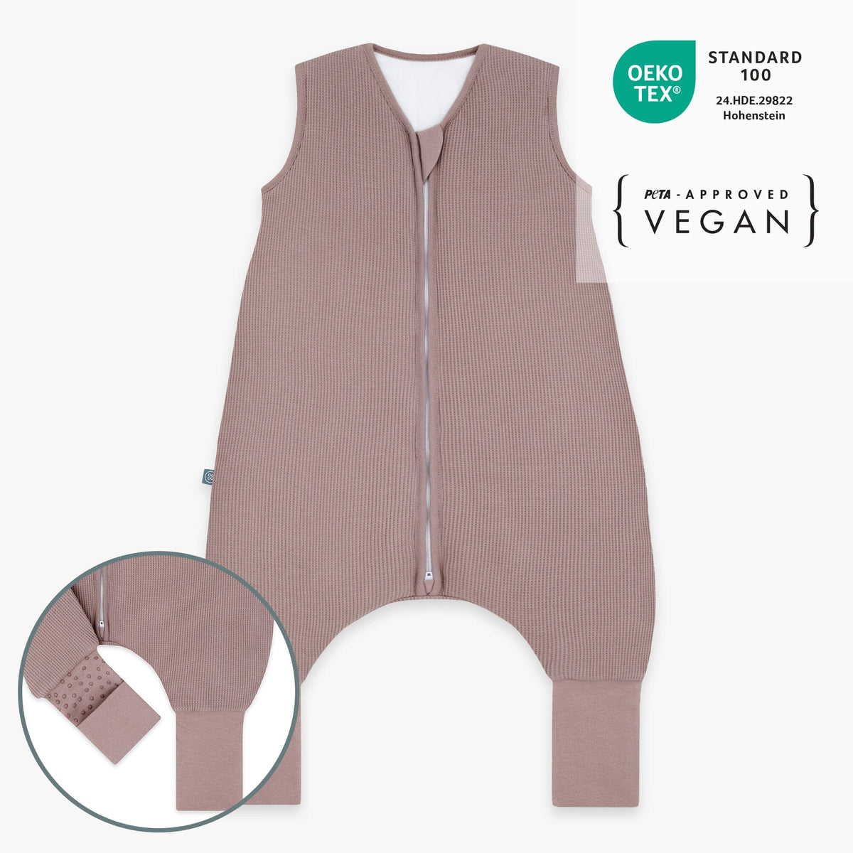Schlafsack mit Umschlag-Fuß 2.5 TOG | Essential Berry