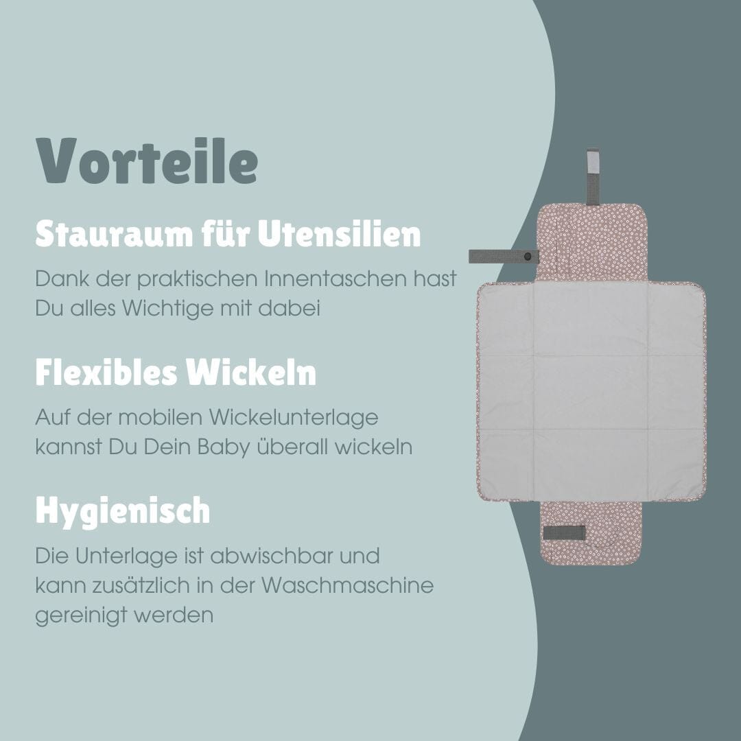 Wickelunterlage | Blume Berry