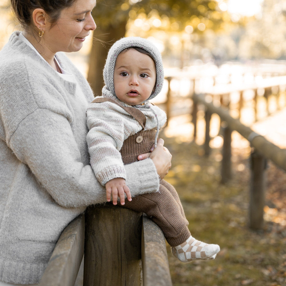 Merinowoll Strickhose | Essential Taupe
