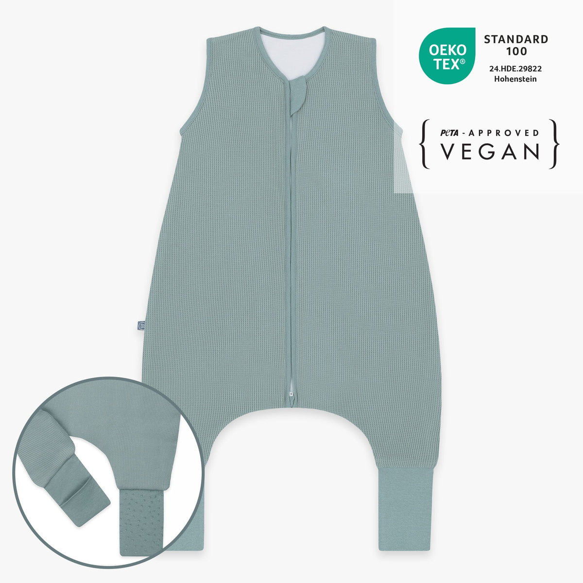 Schlafsack mit Umschlag-Fuß 2.5 TOG | Essential Mint
