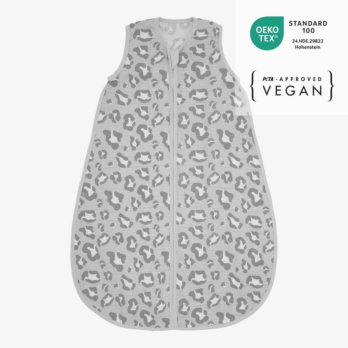 Musselin Schlafsack 0.5 TOG | Leo Grau