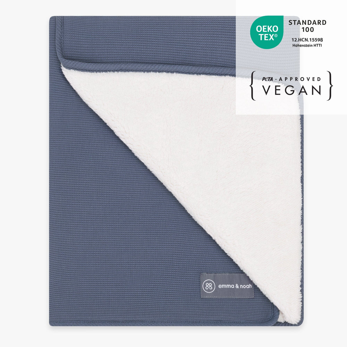 Kuscheldecke | Essential Blau